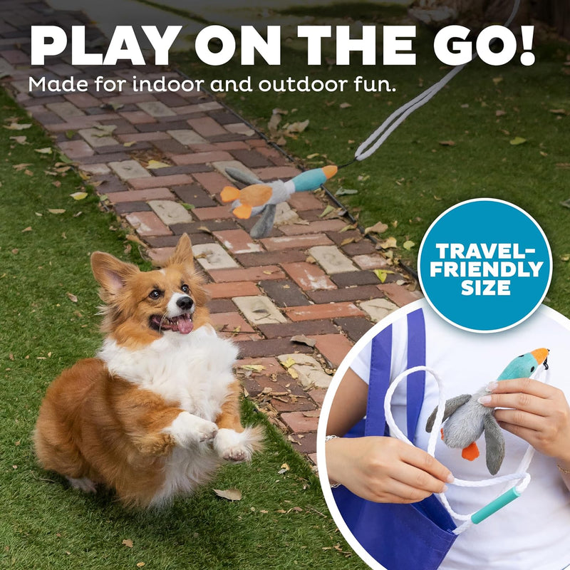 Tail Teaser Hondenspeelstok - Perfect voor Spel en Beweging!