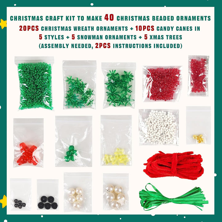 Kerst Ornamenten Kralenset - BeadCraft