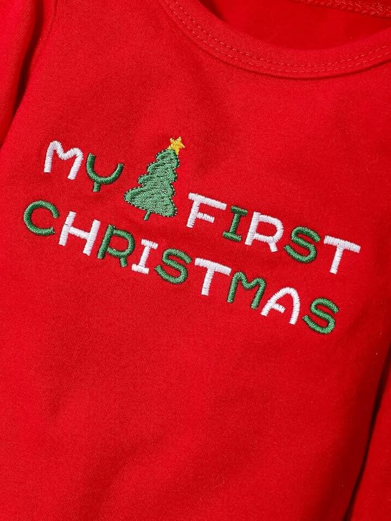 Baby’s Eerste Kerstoutfit - TinyHoliday