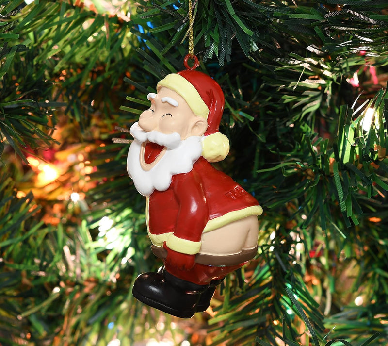 Grappige Kerstboomdecoratie - SantaSass