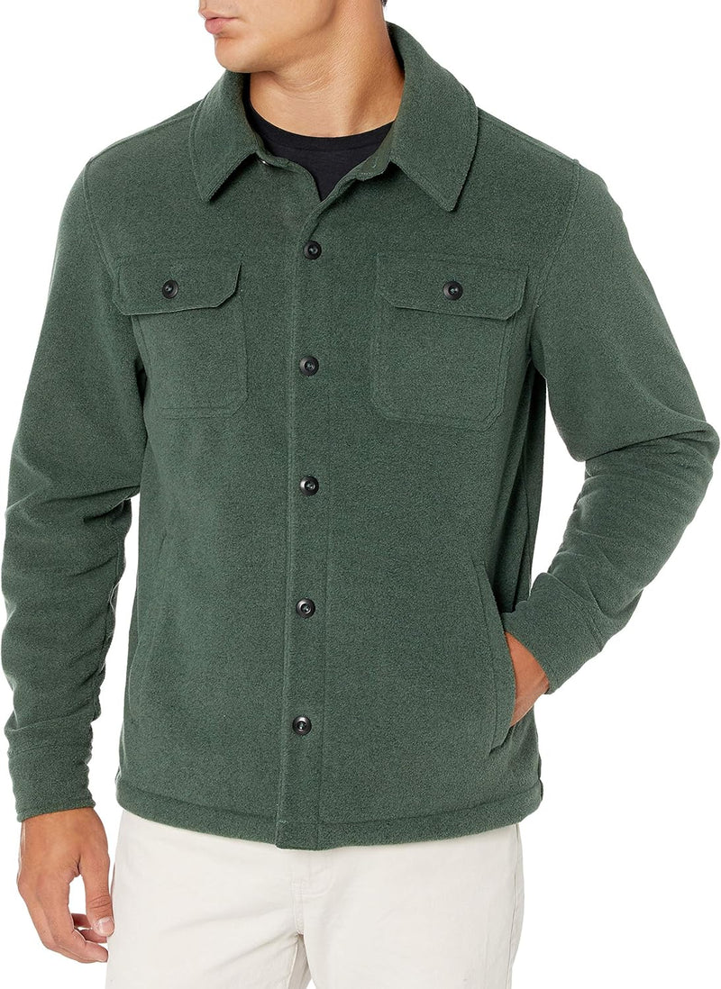 Comfortabel Heren Fleece Overhemd - Max