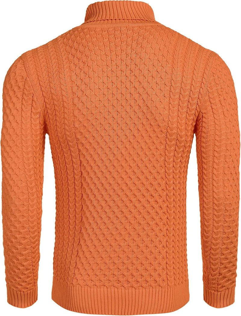 Casual Gebreide Heren Coltrui - Sander