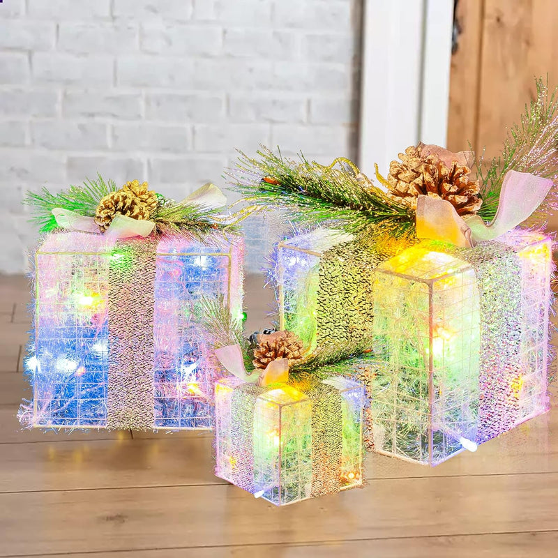 Verlichte Kerstcadeau Dozen - GiftGlow
