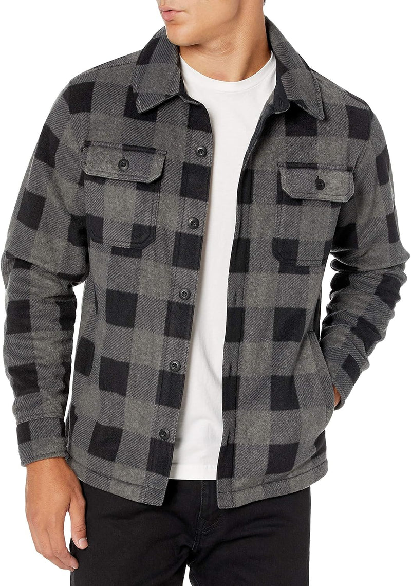 Comfortabel Heren Fleece Overhemd - Max