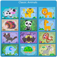 3D Dieren Stickerset - FantasieFlora