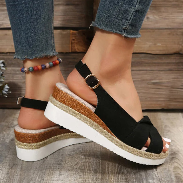 Stevige Dames Sleehaksandalen – Romy