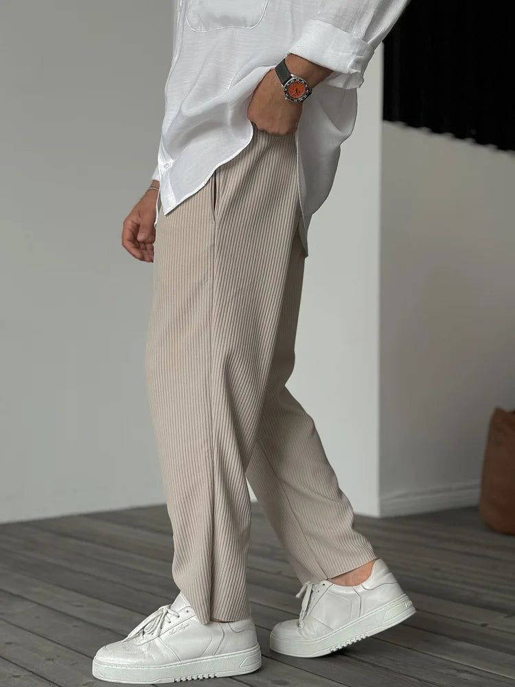 Luxe Herenbroek van Zachte Stof – Alessio