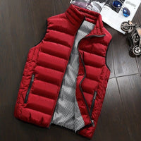 Waterafstotende & Gevoerde Heren Bodywarmer met Staande Kraag - Henrik