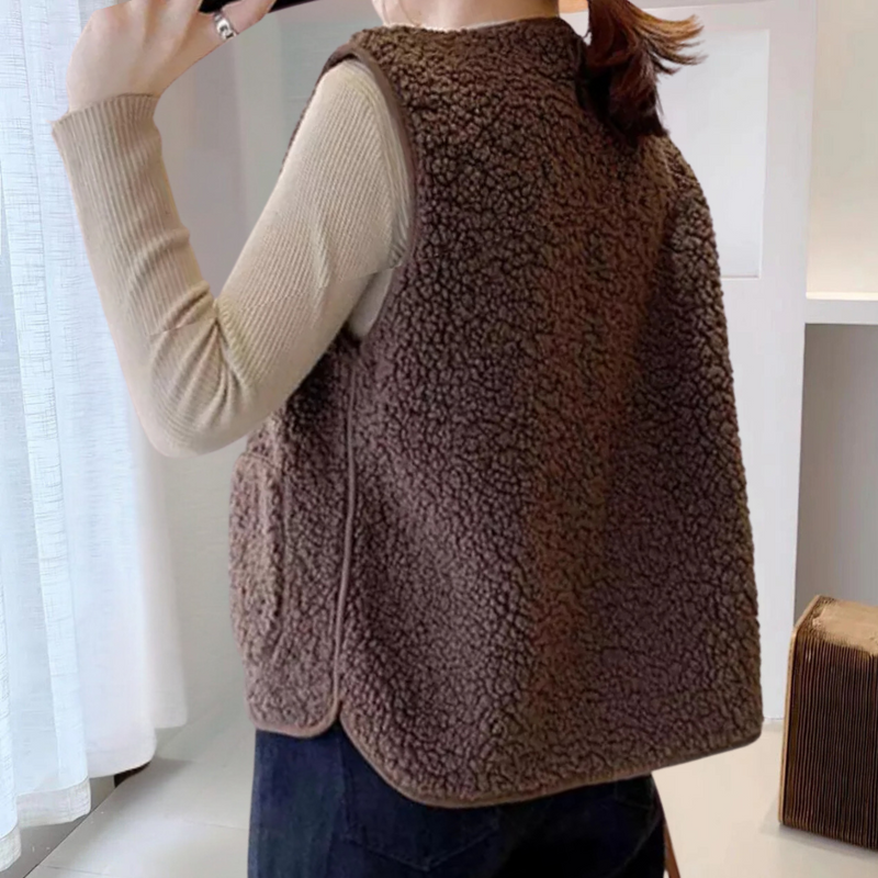Casual Geknoopte Damesbodywarmer - Noa