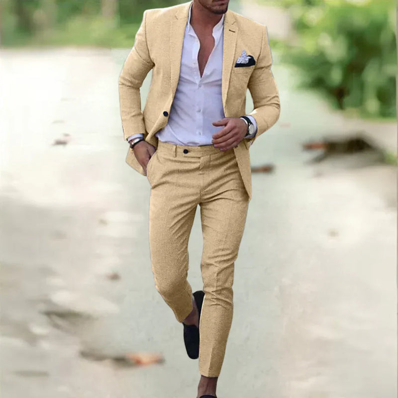 Stijlvol Slim Fit Herenpak – Dante