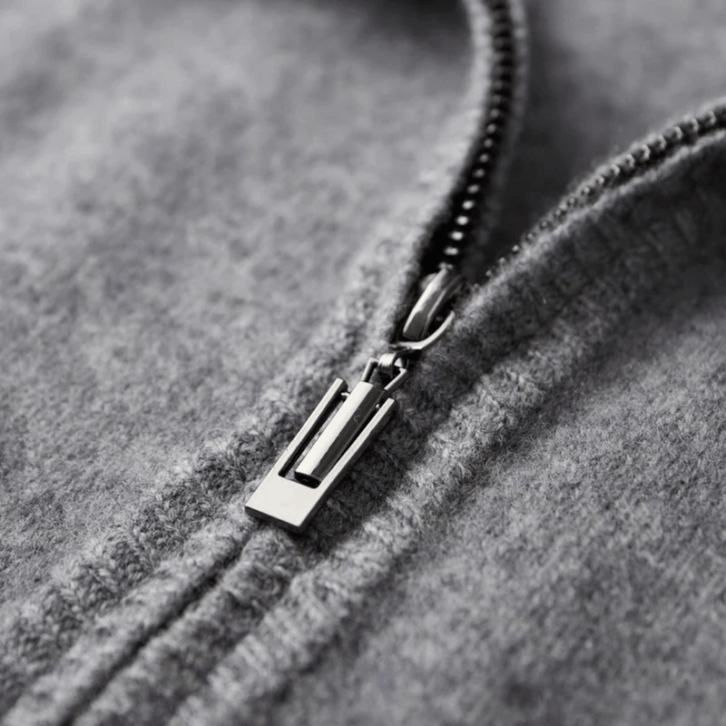 Heren Kasjmier Zip-Jack – Laurent