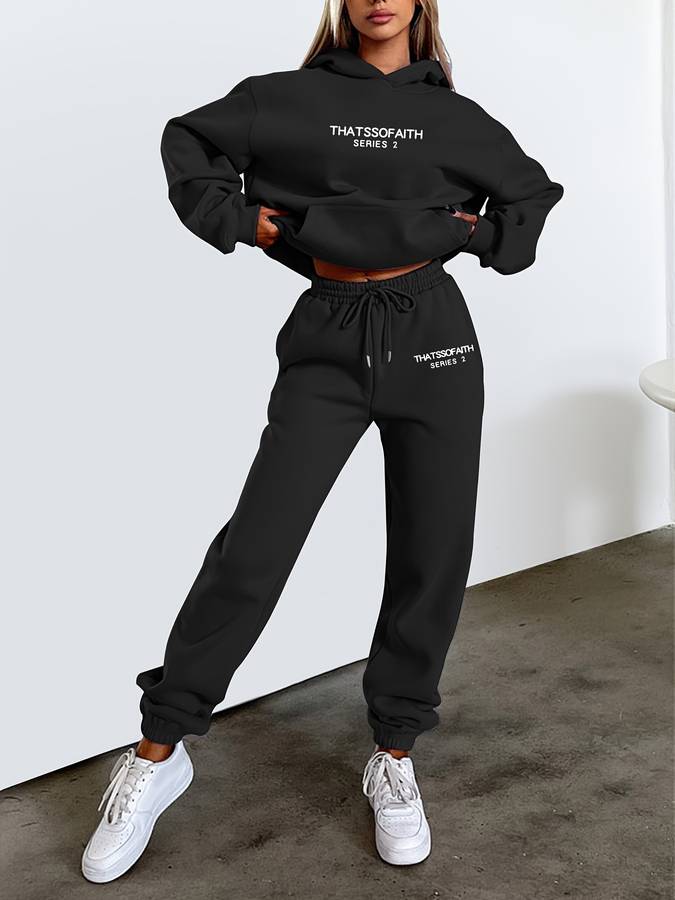Casual Dames Sweatbroek & Trui Set - Harper