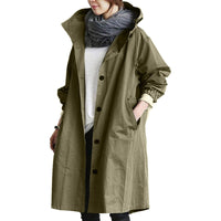 Trendy Lange Regenjas voor Dames - Elise