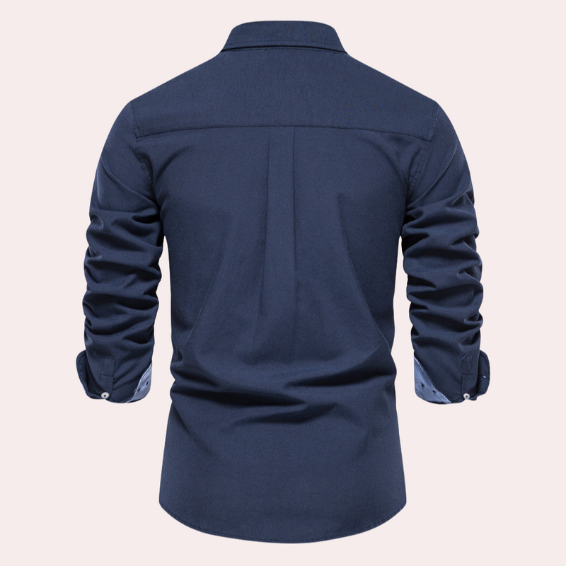 Casual Herenoverhemd met Lange Mouwen - Remy