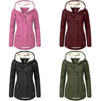 Stijlvolle Lange Dames Winterjas - Lina