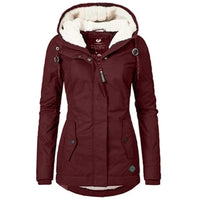 Stijlvolle Lange Dames Winterjas - Lina