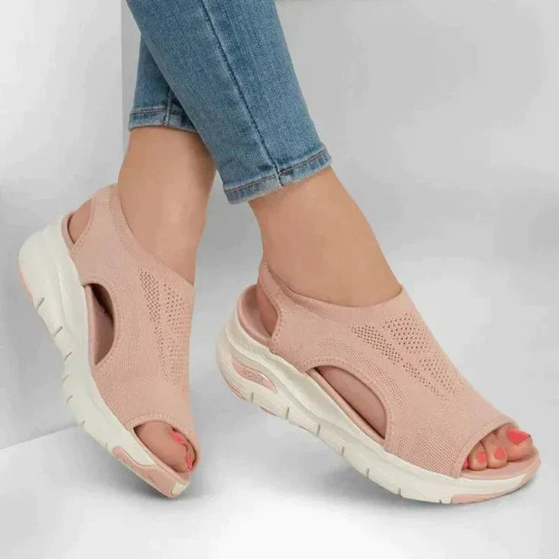 Mesh Plateausandalen voor Dames – Nova