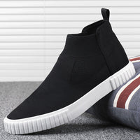 Heren Canvas Sneakers met High Top Design – Lennard