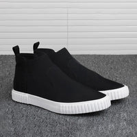 Heren Canvas Sneakers met High Top Design – Lennard