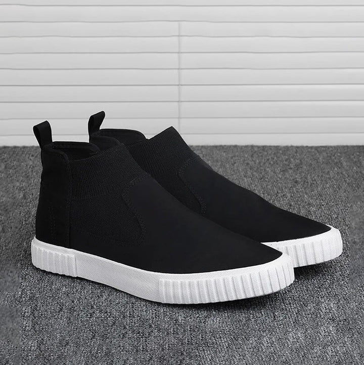 Heren Canvas Sneakers met High Top Design – Lennard