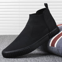 Heren Canvas Sneakers met High Top Design – Lennard