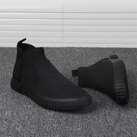 Heren Canvas Sneakers met High Top Design – Lennard
