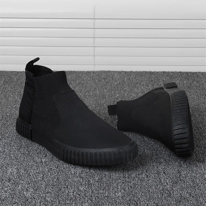 Heren Canvas Sneakers met High Top Design – Lennard