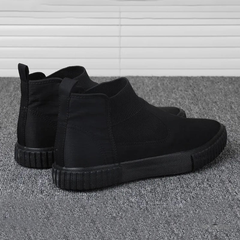 Heren Canvas Sneakers met High Top Design – Lennard