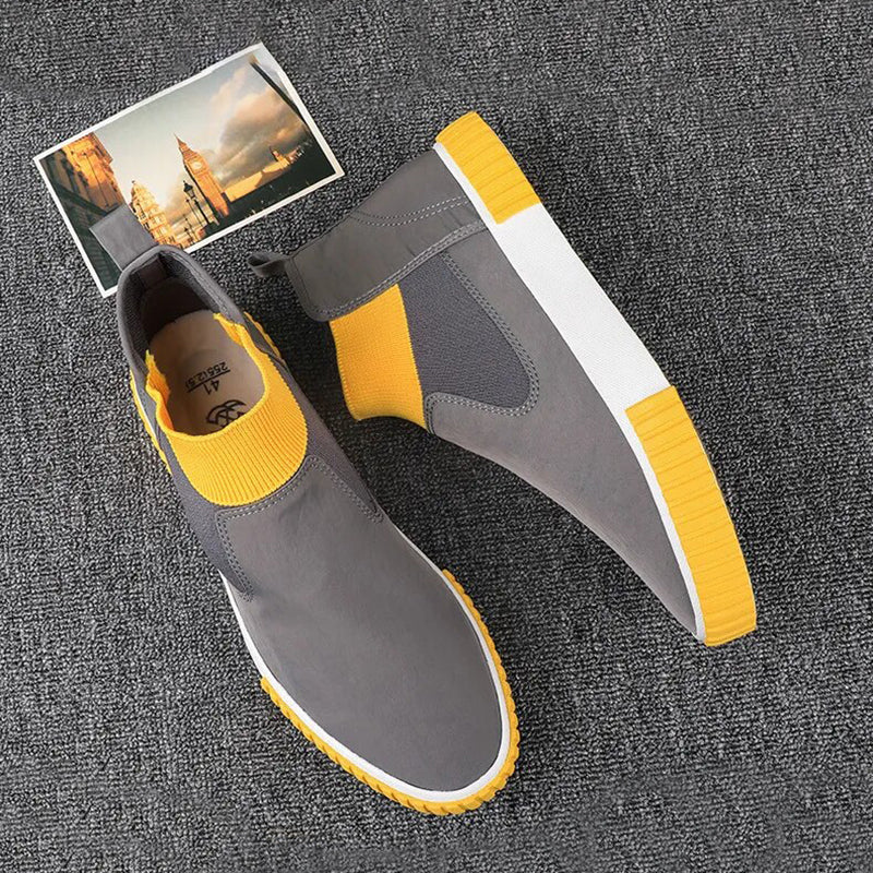 Heren Canvas Sneakers met High Top Design – Lennard