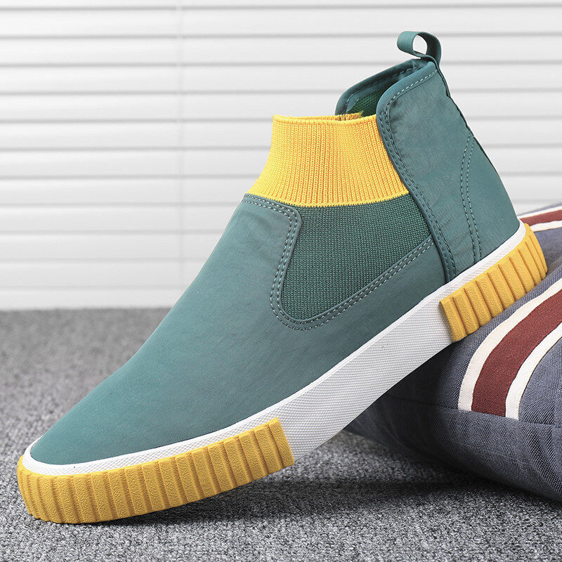Heren Canvas Sneakers met High Top Design – Lennard