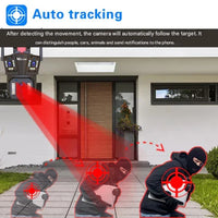 10K WiFi Beveiligingscamera met 20MP, 20x Zoom – DualGuard Ultra 10K