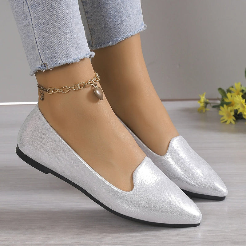Stijlvolle Punt Ballerina's met Stretch - Vivienne