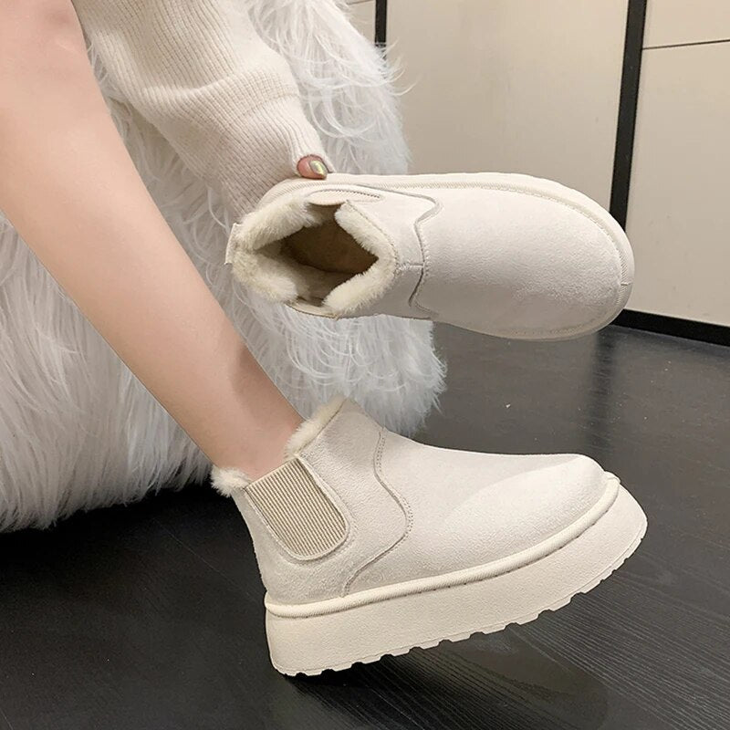 Warme en Comfortabele Winterlaarzen voor Dames - FrostFlair