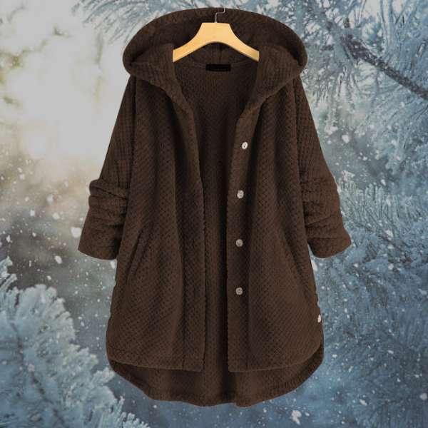 Dames Winter Fleece Jas met Capuchon - Nova