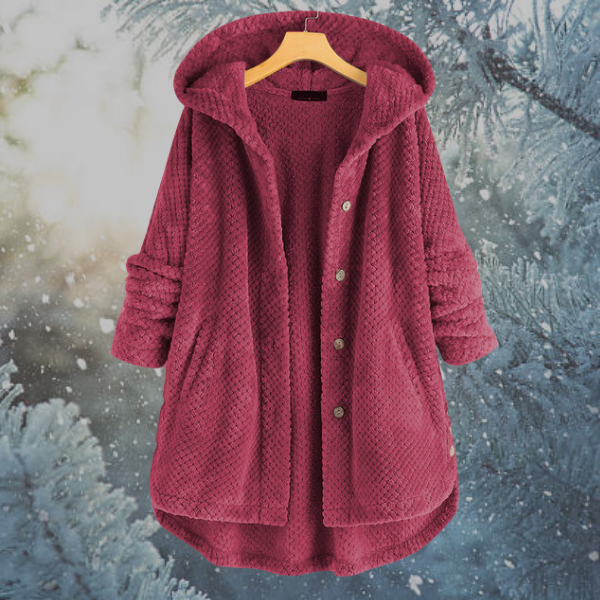 Dames Winter Fleece Jas met Capuchon - Nova