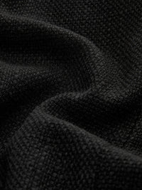 Zwarte Gouden Knoop Tweed Blazer - Camille