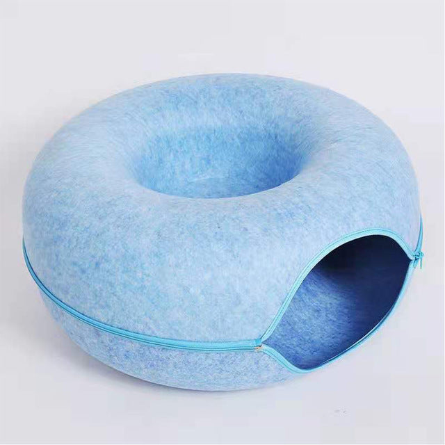Luxe Kattenbed en Speelhuis - WhiskerNest