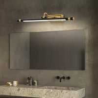 Luxe Zwart-Gouden Spiegellamp – LumoGold
