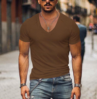 Heren T-shirt met V-hals – Timo