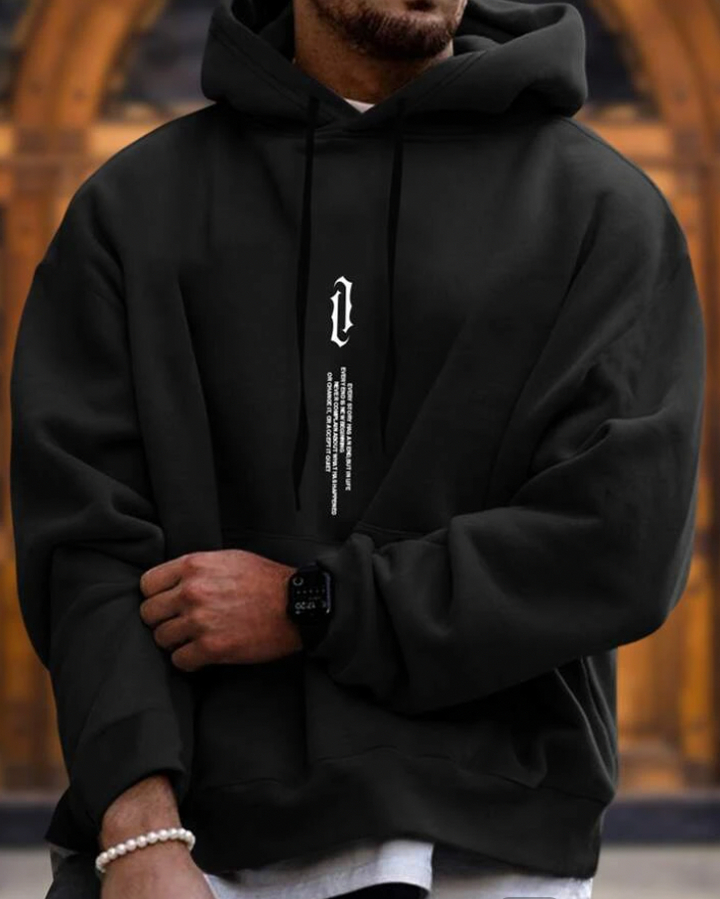 Tijdloze Heren Hoodie – Jace