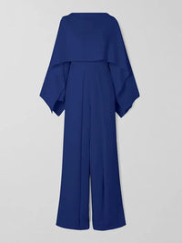 Effen Jumpsuit met Prachtige Plooien - Lara