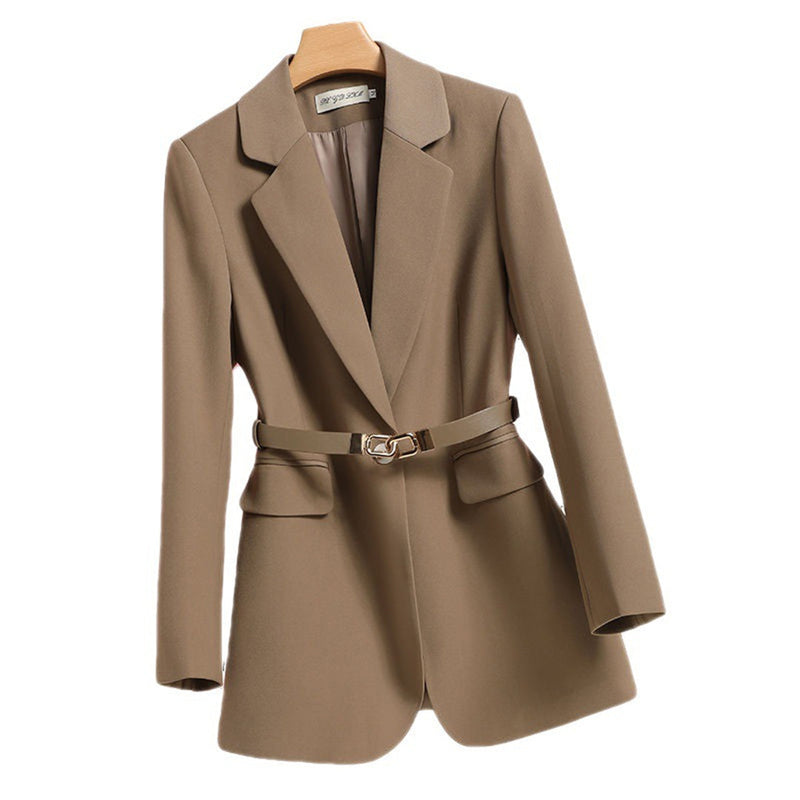 Dames Blazer met Ceintuur – Melisande