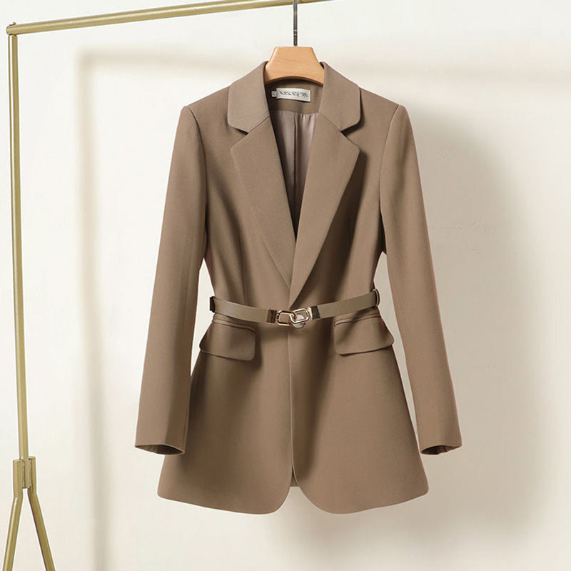 Dames Blazer met Ceintuur – Melisande
