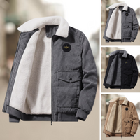 Heren Corduroy Jas met Fleecevoering – Elias