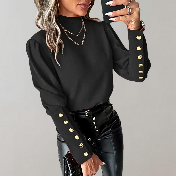 Trendy Damesblouse met Kant - Clara