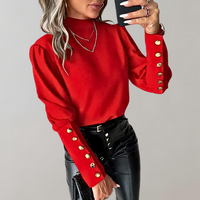 Trendy Damesblouse met Kant - Clara