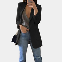 Fentii- Casual Lange Blazer voor Dames