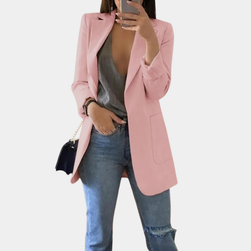 Fentii- Casual Lange Blazer voor Dames