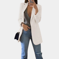 Fentii- Casual Lange Blazer voor Dames