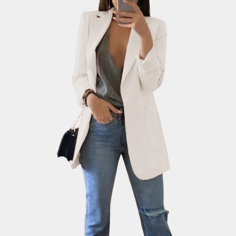 Fentii- Casual Lange Blazer voor Dames